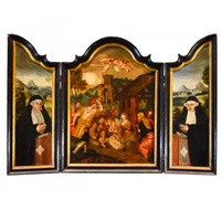 Antique Religious Oil Paintings